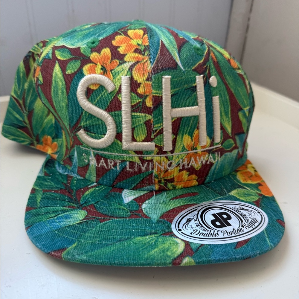 Smart Living Hawaii Tropical Amazon Flatbill Cap